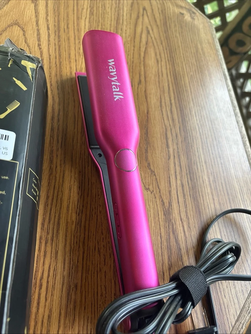 Wavytalk pink flat